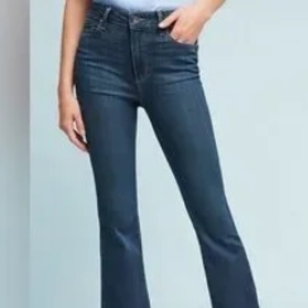 Paige Bell Canyon Flare Jeans Sz 28 - Picture 2 of 16